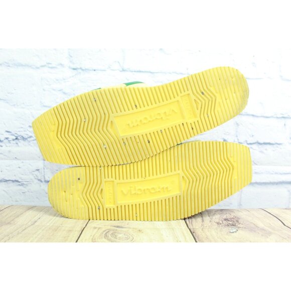 KKCO x Volver Volver Workshop Slide Sandals Leather Lemon Lime Size 10 - Picture 7 of 8